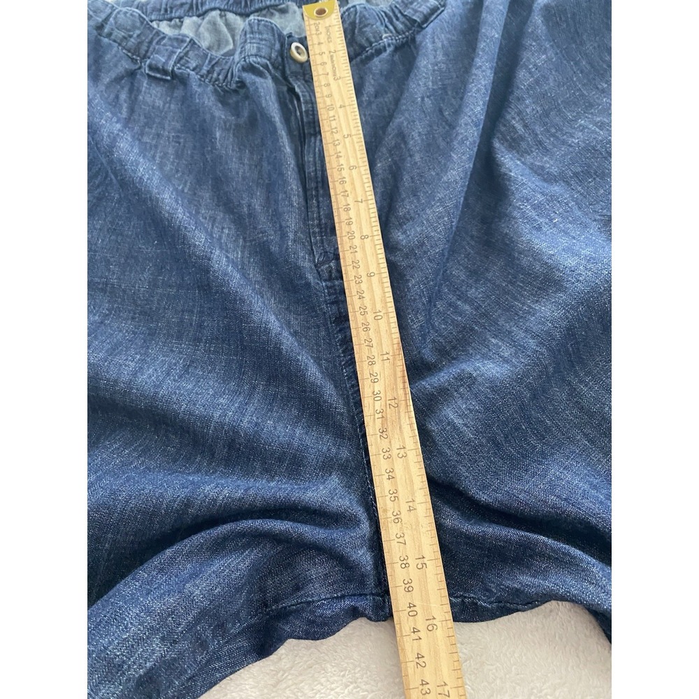 King Size Elastic Waist Drawstring Jeans 3XL 38 Waist 44 Straight Leg Western - Picture 5 of 8
